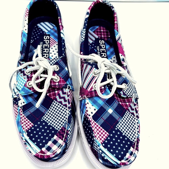Sperry Other - Sperry Men’s Eye USA Blue Multi Loafers